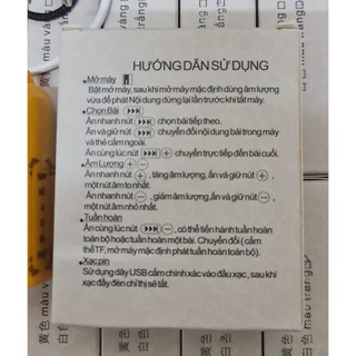 Máy niệm Phật đeo cổ mini 56 bài