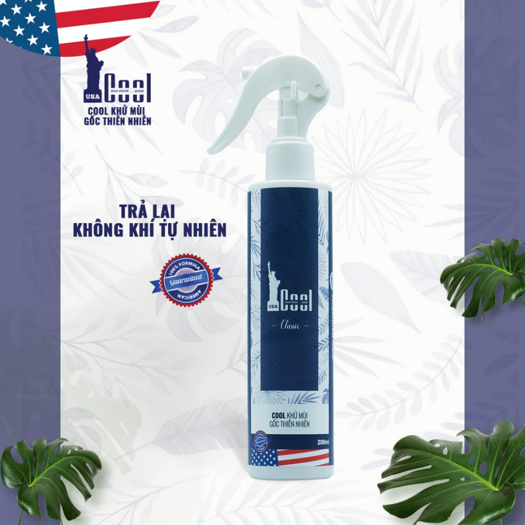Chai Xịt Khử Mùi Cool (200ml)