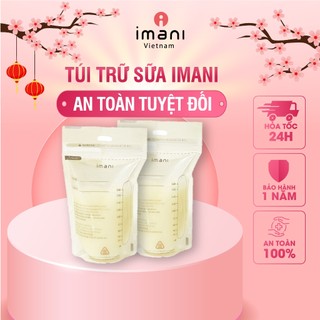 Túi trữ sữa chất liệu an toàn tuyệt đối thương hiệu Imani