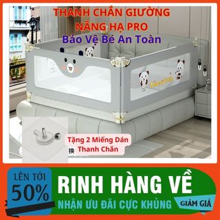 Thanh chắn giường bản nâng cấp cao hơn 30cm 🌞 Freeship 🌞 Thanh chắn giường nâng hạ