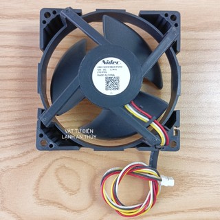 Quạt tủ lạnh sharp 12v 4 dây kích thước 9cm x 9cm hãng nidec - motor quạt tủ lạnh sharp