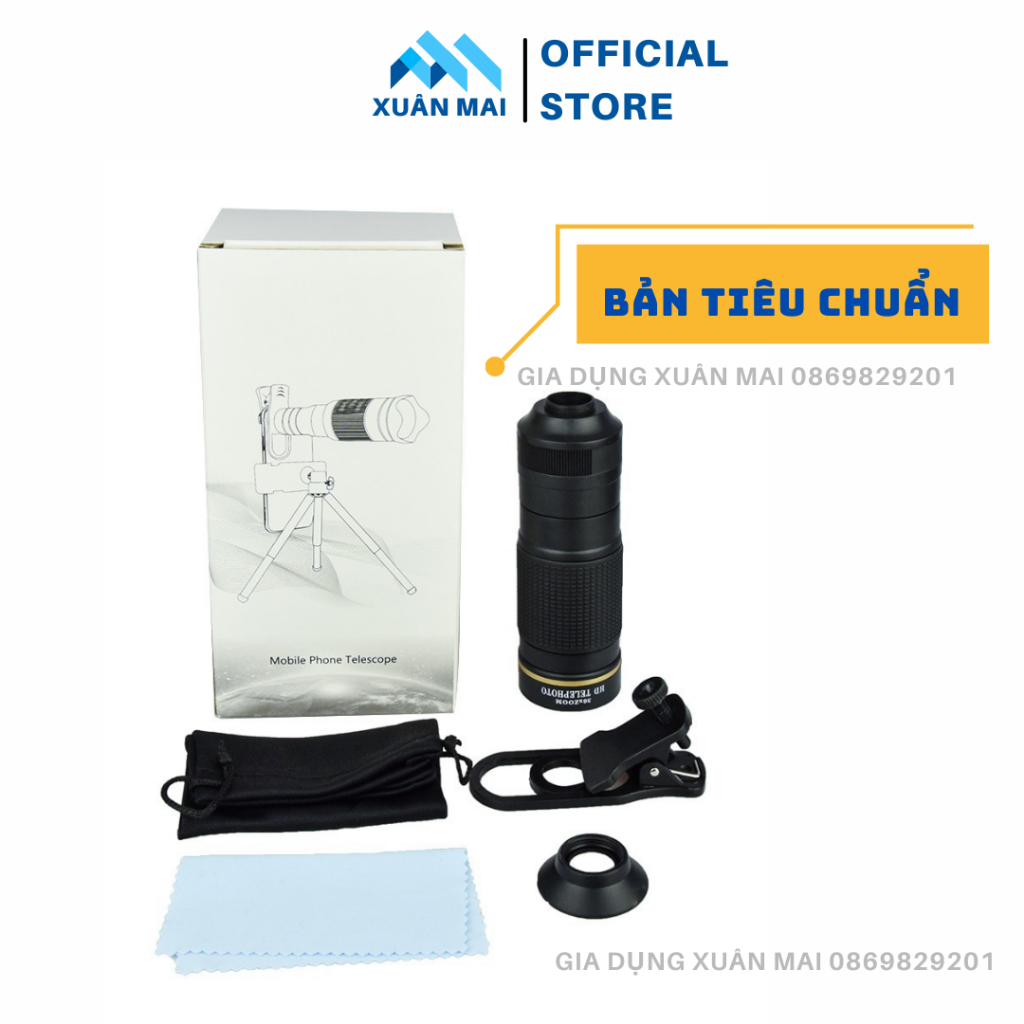 Ống nhòm điện thoại 36x zoom cận cảnh, Hình ảnh HD, kính lúp điện thoại nhìn xa | BigBuy360 - bigbuy360.vn