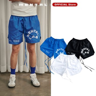 Quần dù cao cấp dáng ngắn dây dài thêu logo mental ® love or lust short