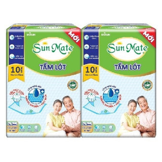 🍒 bộ 2 bịch tấm lót sun mate 10 miếng