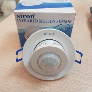 Cảm ứng hồng ngoại âm trần, SS30B - Cảm biến tự động bật tắt đèn siêu nhạy chính hãng.