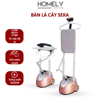 Bàn là cây đứng hơi nước SEKA SK47 kèm bàn ủi, công suất 2000W, là nhanh và không làm hư tổn vải