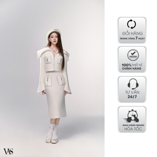 Set chân váy nữ VANANHSCARLET lông thỏ
