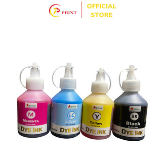 Mực in 6 màu DYE-INK chất lượng cao 100ml Công nghệ Hàn Quốc ( đen, xanh, đỏ, vàng )