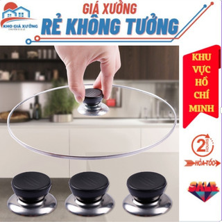 Núm Cầm Nhựa Cách Nhiệt Thay Thế Cho Nắp Vung Xoong Nồi - Thiết Kê Dễ Cầm Nắm , Dễ Lắp Đặt Cao Cấp
