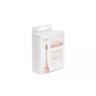  Set 5 Đầu Bàn Chải Thay Thế Halio Sonic SmartClean Replacement Brush Heads Coral