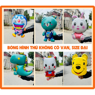 Bóng hình thú các con vật không van, trang trí sinh nhật, sự kiện