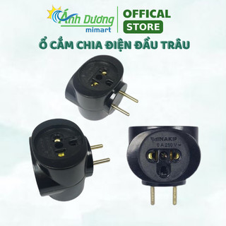 Ổ CẮM ĐIỆN ĐẦU TRÂU 3 GIẮC CẮM ĐA NĂNG
