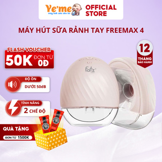 Máy hút sữa điện đôi không dây rảnh tay Fatz Baby Freemax 4 với 2 chế độ