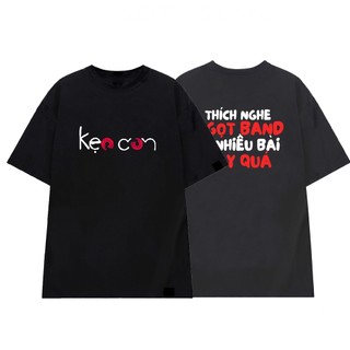 Áo thun Áo thun Kẹo con thích nghe Ngọt band unisex