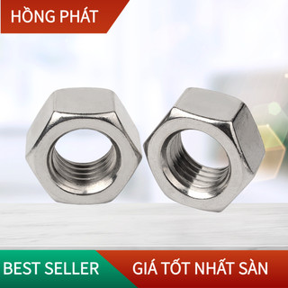Đai ốc lục giác m6 inox 304 10 pcs / ecu lục giác inox / inox flat nut