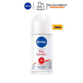 Lăn Khử Mùi Nivea Comfort Khô Thoáng Cho Nữ 50ml Dry Comfort 72H