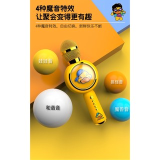 Loa Micro Bluetooth Karaoke Disney Mickey/Minnie cho bé