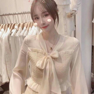 Set váy dạ nơ