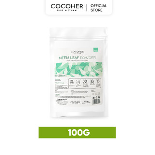 Bột Lá Neem Nguyên Chất 100g Đắp Mặt Hỗ Trợ Cải Thiện Mụn Thâm, Giúp Kiềm Dầu, Dưỡng Trắng Da, Đều Màu Da