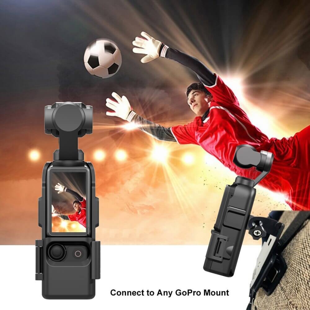 NGÀM OSMO POCKET 3 / 2 / 1 GẮN DÂY BALO VÀ GẬY GOPRO
