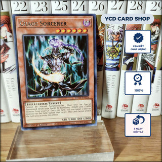 Thẻ bài Yugioh chính hãng Chaos Sorcerer – Rare