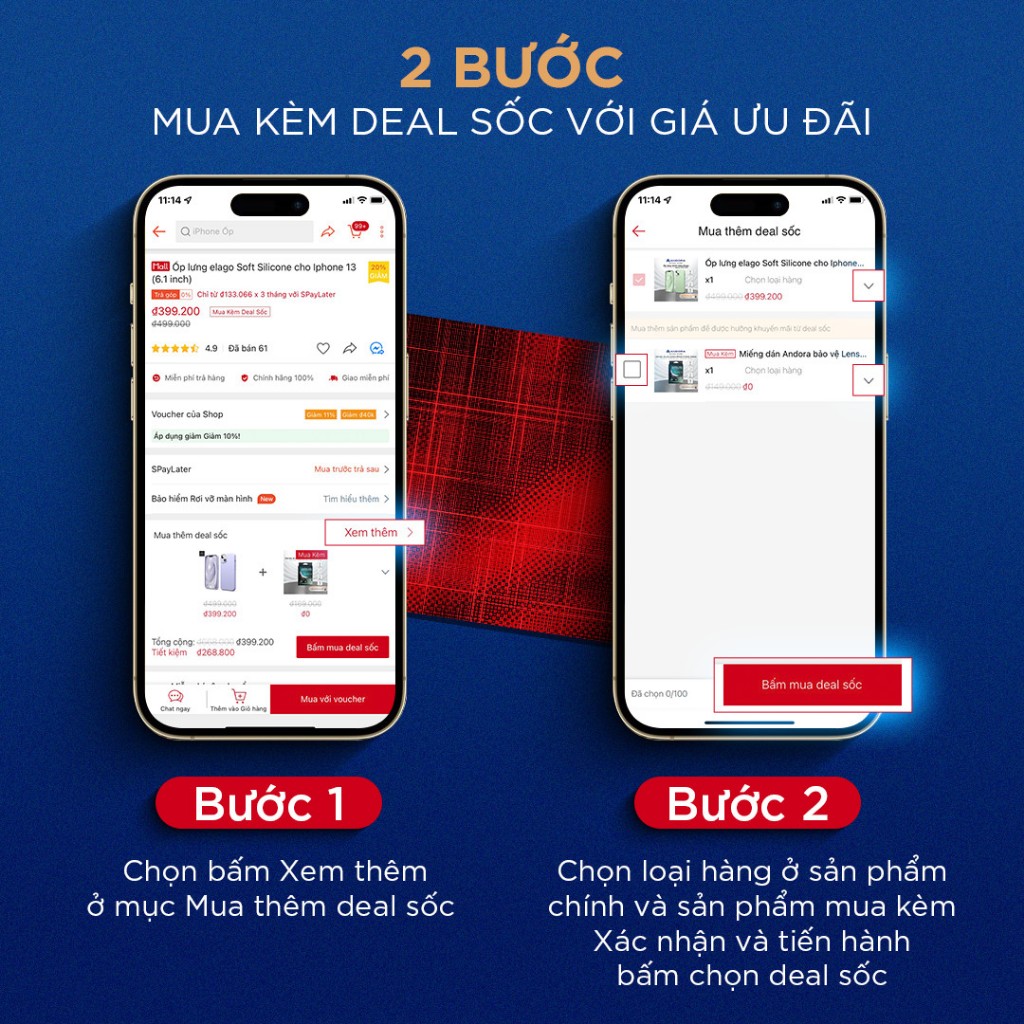 Ốp lưng chính hãng Elago Hybrid Case mặt lưng nhựa kính cao cấp cho IPhone 14 Series