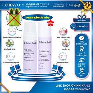 Bộ sữa rửa mặt và nước hoa hồng Masterfay Combo Hathor Beauty (Kim Thiên Hoa) - Coravo