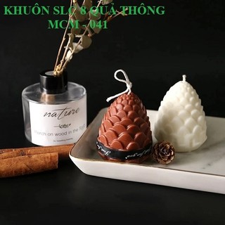KHUÔN SILICON 8 QUẢ THÔNG / 2504.010