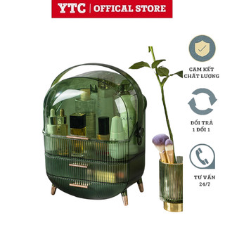 YTC- Hộp Đựng Đồ Mỹ Phẩm -Kệ trang điểm 4 Tầng Nhựa ABS Cao Cấp