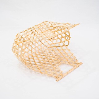 Làn tre đan mắt cáo - Giỏ tre quà tặng