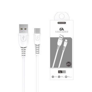 Cáp sạc nhanh Sendem M35 6A chống uốn cong dài 1M Chân TypeC