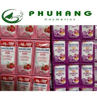 Sữa tắm hazeline dây 12 gói
