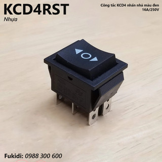 Công tắc KCD4 hai nút nhấn nhả 16A/250V  KCD4RST