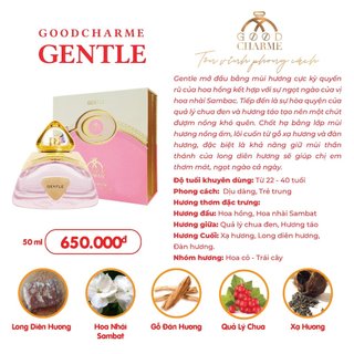 Nước Hoa Nữ GoodCharme Gentle 50ml