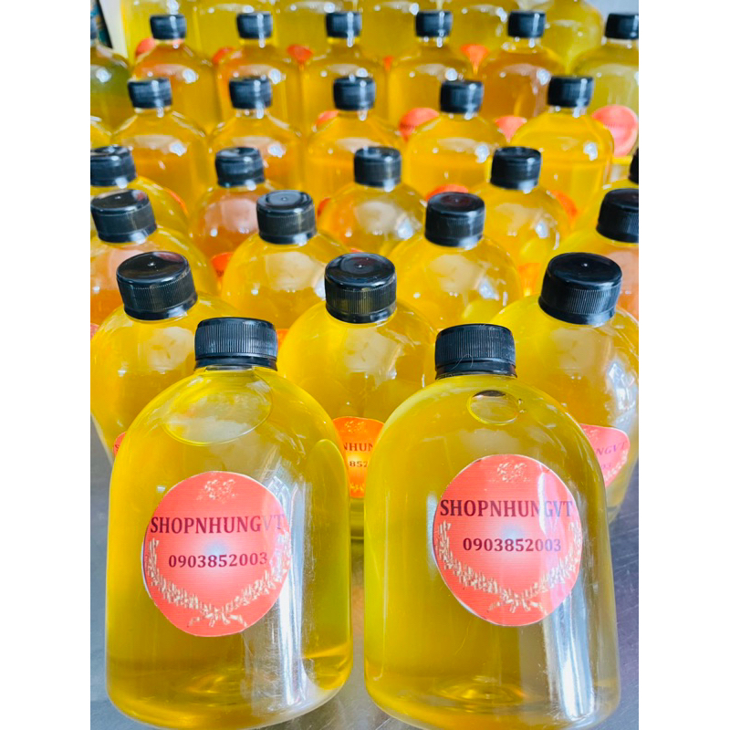 Dầu dừa nguyên chất bến tre  500ml