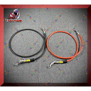 [Mã LIFEAU giảm 10% đơn 200k] Dây dầu Hel Bấm đầu INOX 45 độ cho các loại xe máy MS01