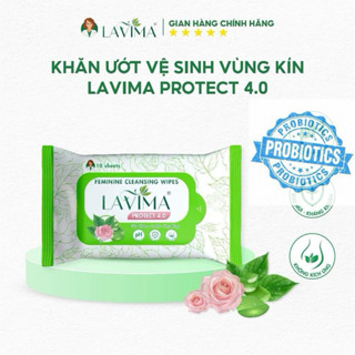 Lavima Khăn ướt gói 10 tờ