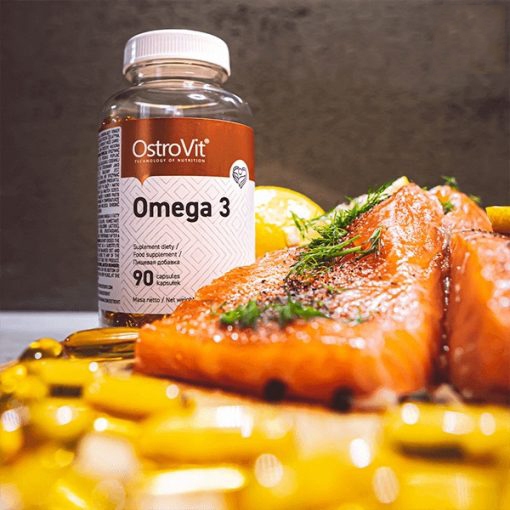 Viên Uống Dầu Cá Ostrovit Omega 3, Bổ Sung EPA / DHA