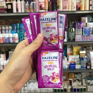 Sữa Tắm Hazeline Dây 12 gói (12 Dây) 4.5G
