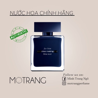 Nước Hoa Nam Thơm Lâu Narciso  For Him Bleu Noir Hương gỗ hiện đại lôi cuốn , lưu hương lâu 5ml - 10ml - 20ml