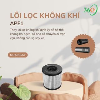 Lõi lọc không khí ô tô than hoạt tính Hepa H13 dành cho máy lọc không khí AP1.1 & AP1.0 Blaupunkt  APF1