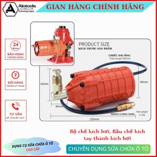 Bộ chế kích hơi, Bầu chế kích tay thành kích hơi dùng cho kích 2-100 Tấn, Đội hơi,Bộ chuyển kích hơi Alotools