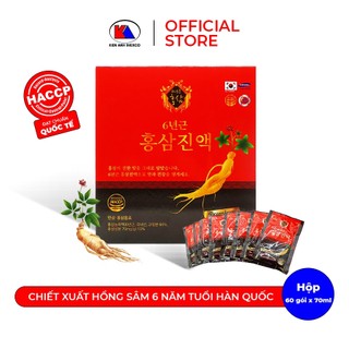 Tinh chất Hồng Sâm Hàn Quốc Elnutri, cải thiện miễn dịch, giảm mệt mỏi, hộp 60 gói