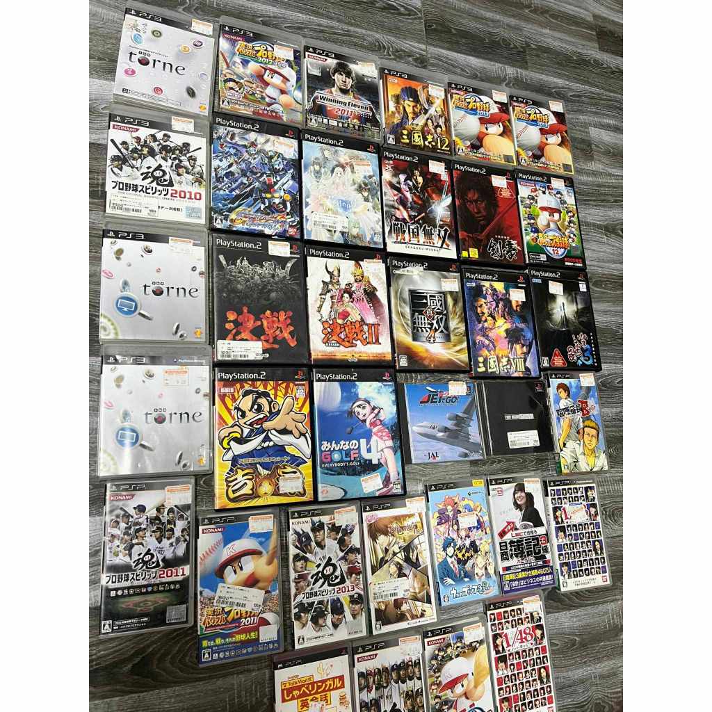 ĐĨA GAME PS1 PS2 PS3 PSP FULLBOX ĐẸP ( 2ND ) ĐỂ SƯU TẦM