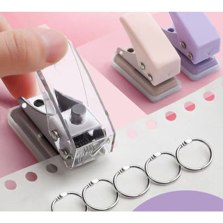  Dụng cụ bấm lỗ mini, đục lỗ mini, bấm lỗ giấy, kềm bấm giấy làm sổ tay