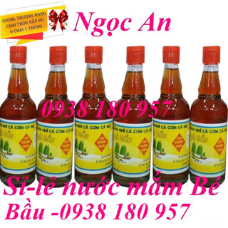 🤩 nước mắm bé bầu cà ná - phan thiết loại thượng hạn thơm ngon. nước mắm loại thượng hạng thùng 6 chai thủy tinh 500ml