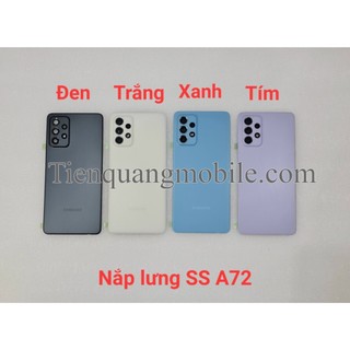 Nắp lưng Samsung A72 kèm kính cam