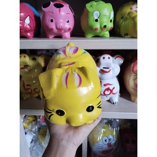 Heo/ Lợn đất để tiền tiết kiệm, heo đất truyền thống size trung