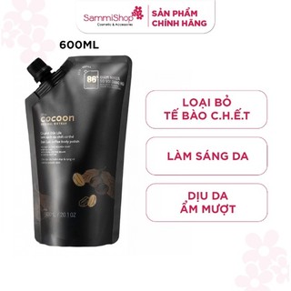 [HÀNG TẶNG KHÔNG BÁN] QT Cocoon Tẩy da chết cà phê ĐakLak 600 ml
