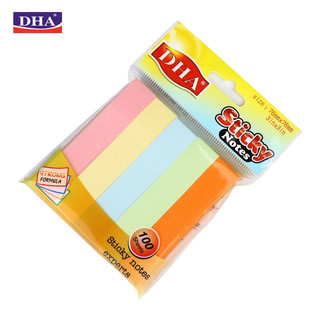 Giấy nhớ, giấy note, giấy phân trang văn phòng 5 màu dha 9803